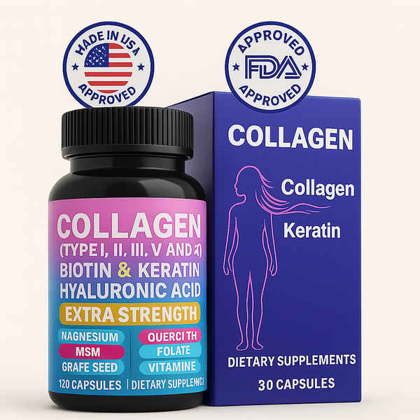 Say Goodbye to Wrinkles, Thinning Hair & Weak Nails — All in One Capsule