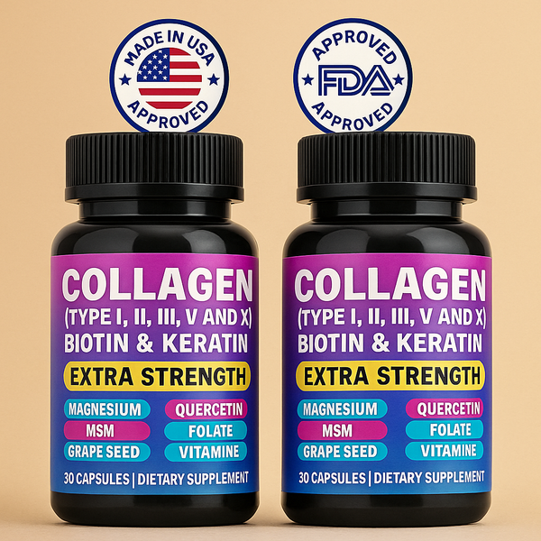 Say Goodbye to Wrinkles, Thinning Hair & Weak Nails — All in One Capsule